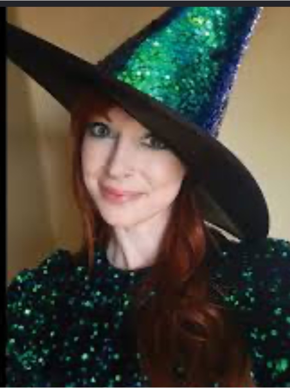 HYDE and EEK SEQUIN Witch Hat - Party Costume Accessory
